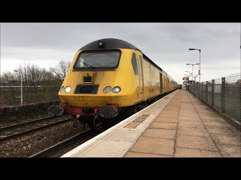 Network Rail Class 43013 & 43014 'The Railway Observer' Passing Exeter St Thomas - 1Z18 - 6th April