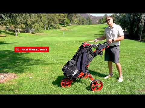 CaddyLite Compact - The Best Golf Push Cart for you! [Feature Overview]