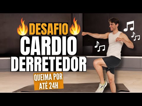 INTENSE CARDIO at Home 🔥 30 Minutes that Burns for up to 24h – HIIT to the Rhythm of Music 🎶