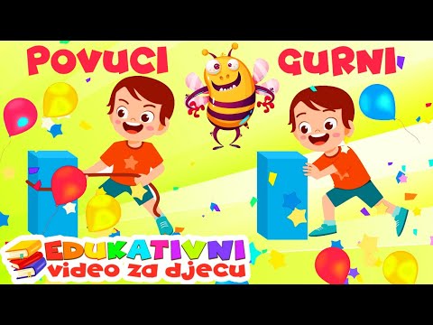 SUPROTNOSTI ZA DJECU: *Učimo Suprotne Riječi* 📚 EDUKATIVNI VIDEO za djecu vrtičke dobi