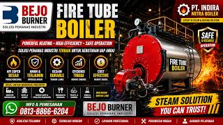  Fire tube steam Boiler /Horizontal fire Tube Steam Boiler/Boiler Lorong Pipa Api Pipa bakar/Steam Drum Boiler/PT INDIRA MITRA BOILER