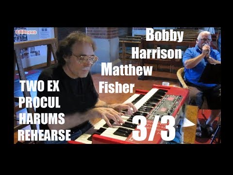 CRHnews - 3/3 Ex Procol Harum's Matthew Fisher and Bobby Harrison rehearse