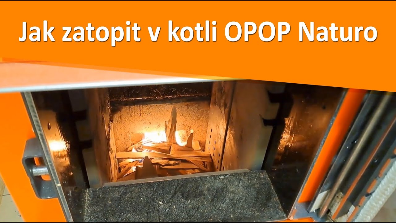 Zátop v kotli na dřevo OPOP Naturo