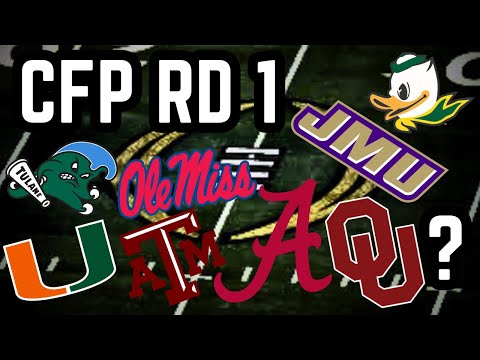FULL College Football Playoff Round 1 Picks & Predictions | 2025