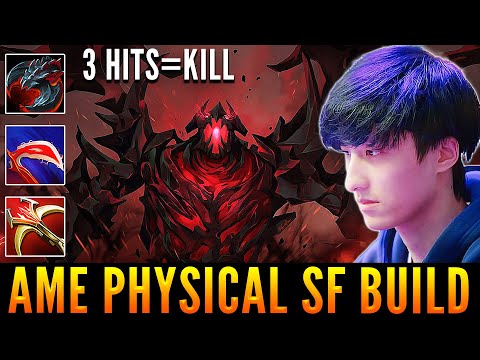 AME Carry Shadow Fiend With Physical DMG Build | 2-3 Hits Are Enough To Kill Everyone | Patch 7.31d