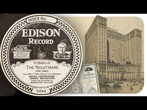 The Nightmare - Bernhard Levitow And The Hotel Commodore Dance Orchestra (1926)