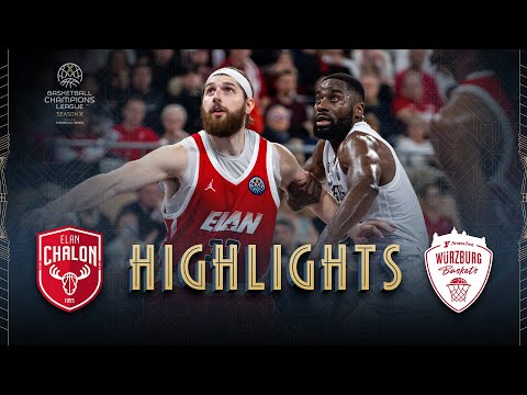 Elan Chalon v Fitness First Wurzburg Baskets | Round of 16 | Highlights | #BasketballCL 2025-26