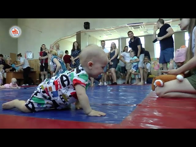 Забег в ползунках