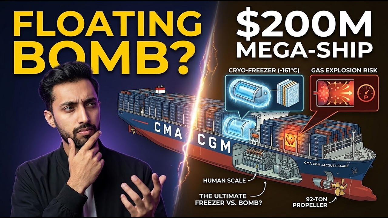 THE $200 MILLION GAS GIANT: Building the World's Largest LNG Mega-Ship