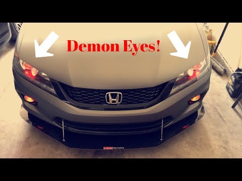 COPS WILL HATE THIS! (TOP HIDS) DEMON EYES INSTALL!