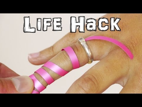 Life Hack: How to Remove a Stuck Ring From a Finger