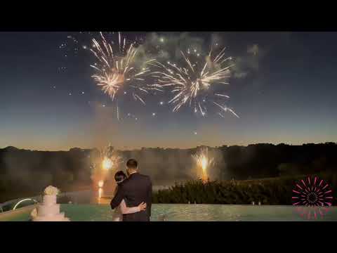 Wedding Fireworks Show with Music - Breena Fireworks Eventi