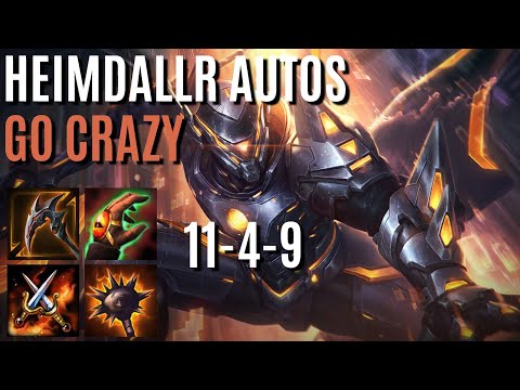 HEIMDALLR ADC HITS SO HARD WITH THIS BUILD | SMITE Heimdallr Conquest Gameplay