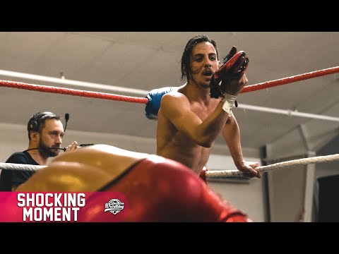 Alec Price SWIPES Lince Dorado's mask before SuPrize Kick! - Limitless Wrestling (#ActinUp)