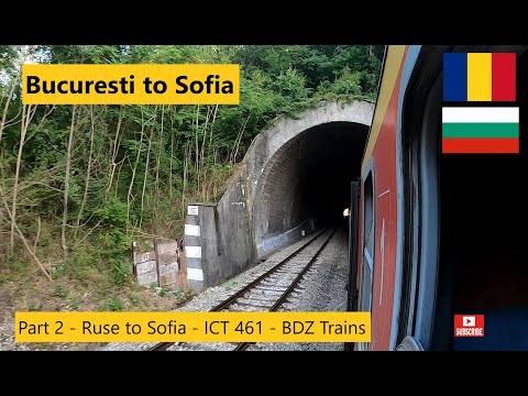 THE OVEN! - 45°C - Ruse to Sofia - ICT 461 - BDZ Rail - Part 2