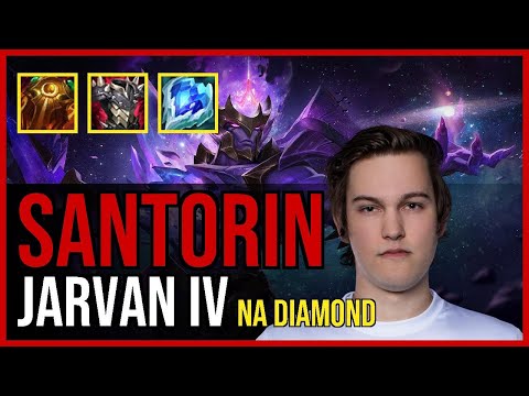 Santorin - JARVAN IV vs. HECARIM Jungle | NA Diamond I