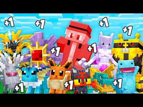EVERY DEATH I GET A POKÉMON IN MINECRAFT COBBLEMON!