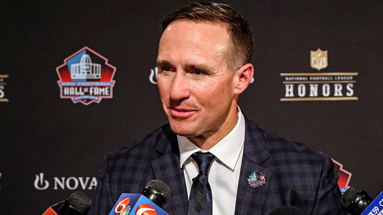 Drew Brees Pro Football Hall of Fame Press Conference | 2026 NFL Honors
