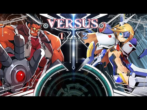 BlazBlue Centralfiction Gameplay: Tager vs No 12
