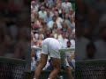 Not the traditional way to use the net, Novak ? #shorts