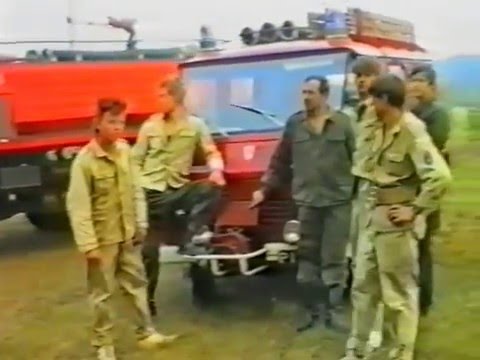 Pożar Puszczy  Noteckiej Czerwiec  1992 r   CZ. 1