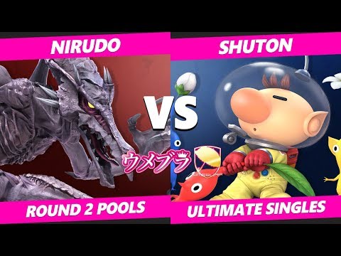 Umebura SP6 SSBU - Nirudo (Ridley) Vs. Shuton (Olimar) Smash Ultimate Tournament Pools