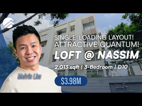 SOLD By PLB |The Loft@Nassim-Ground Floor 3-Bedroom Patio Apartment in D10  | Home Tour | Melvin Lim