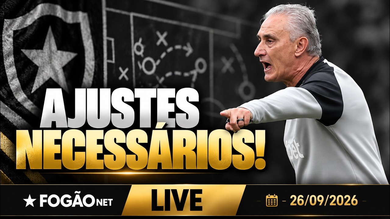 LIVE | Tite faz ajustes no Botafogo; Medina em nova função; NFL se encanta com CT Lonier