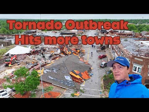 Downtown Sulfur, Oklahoma: The Devastating Power of a Nocturnal Tornado