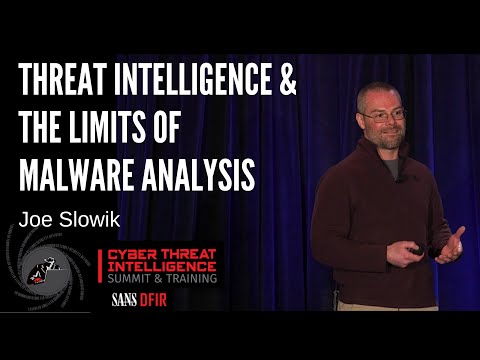 Threat Intelligence and the Limits of Malware Analysis with Joe Slowik - SANS CTI Summit 2020