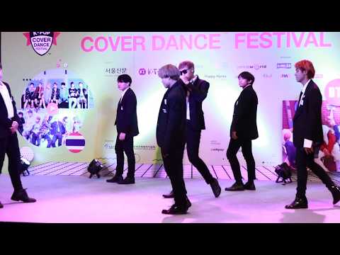180512 "9Richter" cover "MIC Drop"(BTS) @ Central World(Thailand K-POP'18)