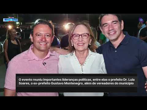 Júnior do Trapiá prestigia entrega da Passagem Molhada ao lado de Zenaide e do prefeito Lula