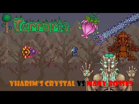 Terraria OP Boss Rush (Yharim's Crystal)