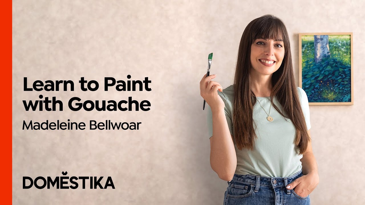 Landscape Painting with Gouache for Beginners - By Madeleine Bellwoar | Domestika English