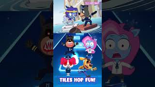 Sheriff Labrador vs Papillon vs Antel in the Multiverse Part 2 X Coffin Dance Tiles Hop #tileshop