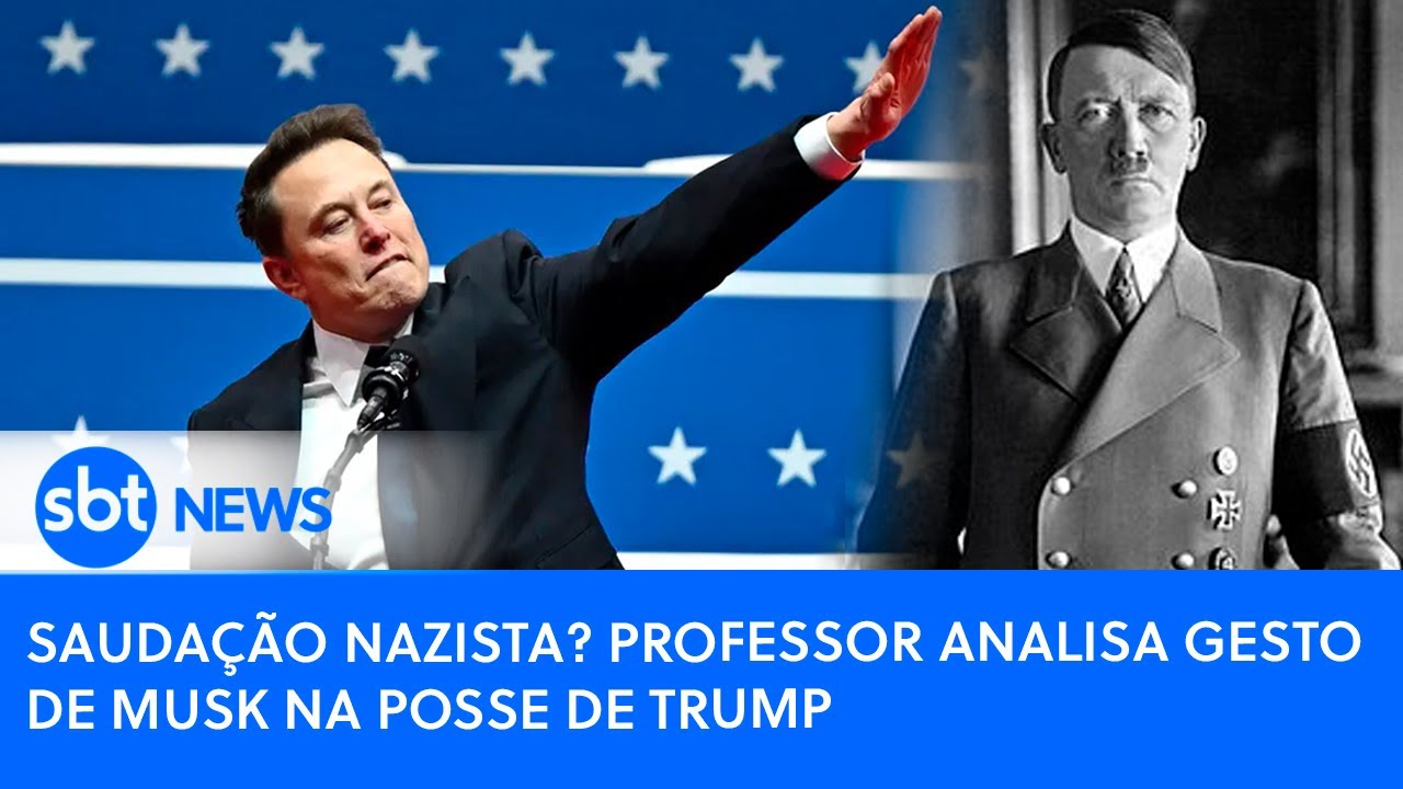 Saudação nazista? Professor analisa gesto de Musk na posse de trump