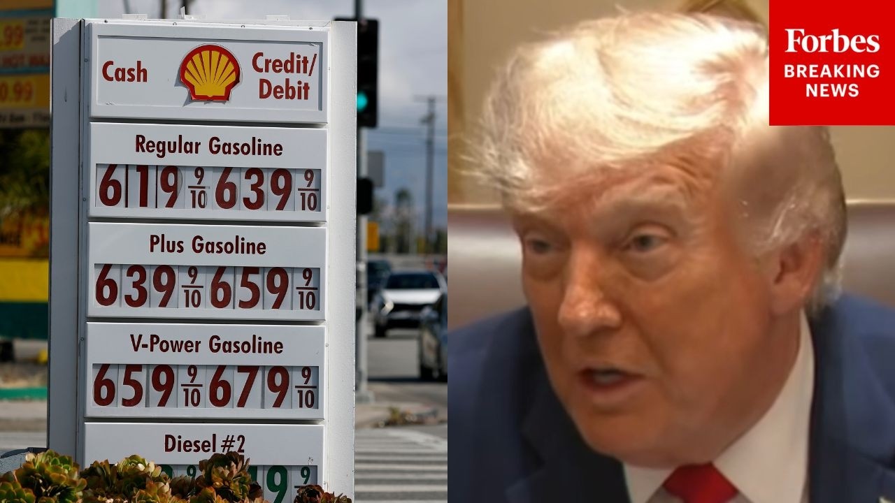 Video | 'It'll Come Down To Where It Was Before': Trump Promises Lower Gas Prices After Teasing Iran Deal