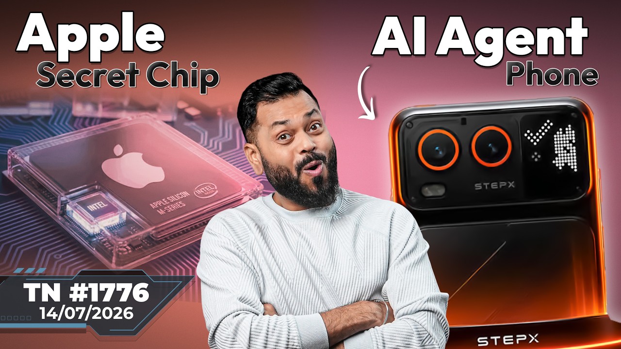 AI Agent Phone 🫢, Transparent iPhone Coming?, Crazy EV Tech, Apple Secret Chip,Pixel 11-#TTN1776