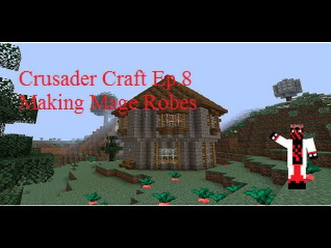 Minecraft Crusader Craft Building a Kingdom: Making Mage Robes