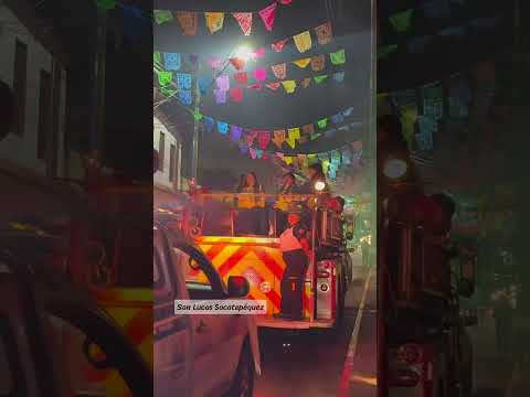 La 31 Compañía de Bomberos Voluntarios de San Lucas Sacatepéquez conmemora 51 años de servicio.