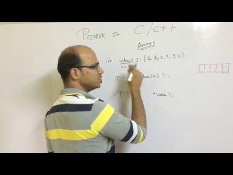 Pointers in C with Array