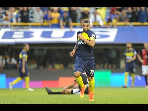 Torneo Argentino 2016-17 - Fecha 14 - Gol de Tevez - Boca 4 - Colon 1