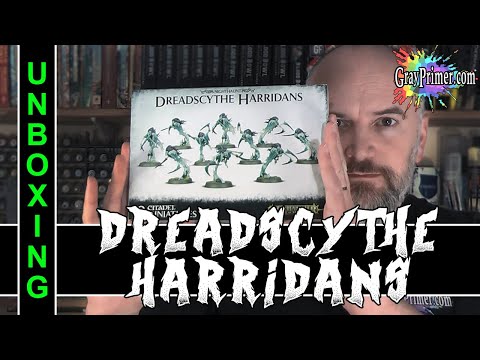 Unboxing, Build & Review of the NIGHTHAUNT DREADSCYTHE HARRIDANS from Warhammer for Age of Sigmar