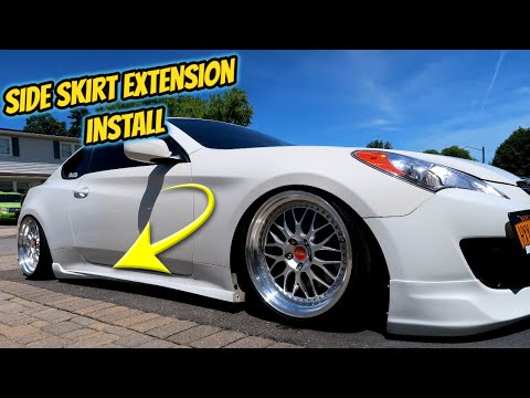 Side Skirt Install On My Genesis