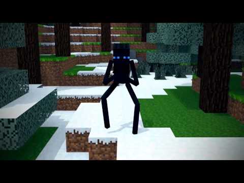♪  Like An Enderman    Gangnam Style Minecraft Parody ‪Parody Of   PSY GANGNAM STYLE)
