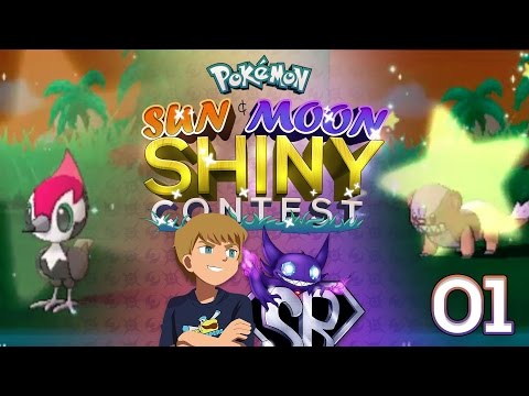 THE SHINY POKEMON RACE BEGINS! - Pokemon Sun and Moon Shiny Contest EP 01 w/ Suuperblah & PokeMEN