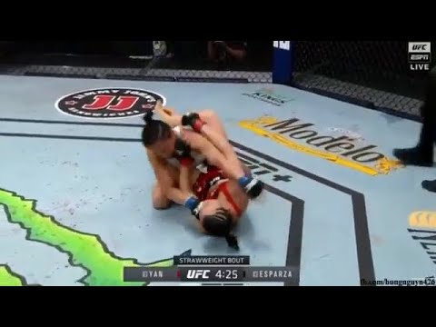 Carla Esparza vs Yan Xiaonan Ufc Fight Night