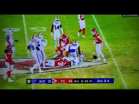 Josh Allen Stiff Arming/Trucking People