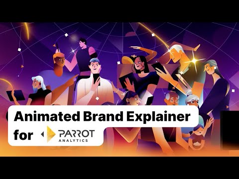 Parrot Analytics | Brand Animated Explainer  | Vidico