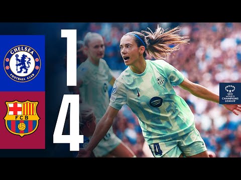 CHELSEA 1 vs 4 FC BARCELONA | UEFA WOMEN'S CHAMPIONS LEAGUE I HIGHLIGHTS 🔵🔴